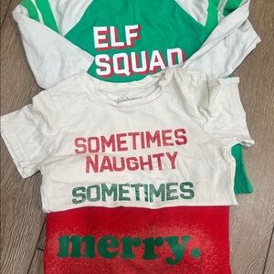Red 'Merry' Sweatshirt
